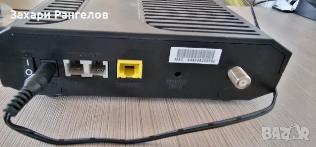 🌐 Кабелен модем Cisco EPC3208 EuroDOCSIS 3.0 – работещ, снимка 4 - Мрежови адаптери - 56214542