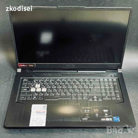 Лаптоп ASUS TUF GAMING F17 17,3 Инча, снимка 2 - Лаптопи за дома - 53511202