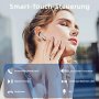 Нови Bluetooth 5.3 слушалки с HD микрофон HiFi стерео звук музика спорт, снимка 2