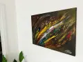 Абстрактна картина F69, снимка 2