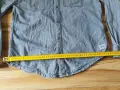 Pepe Jeans London HRTG Premium Denim дънкова риза XXL светлосиня 100% памук, снимка 11