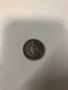 Сребърна монета Франция 1 франк, 1910г,