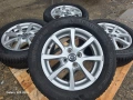 Лети джанти 15ки 4х100 Mazda + зимни гуми 185/65/15 Vredestein, снимка 1