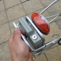 Работеща батерия с багажник без ключ за велосипед колело 
