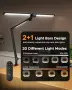 NGTeco LED настолна лампа с 2+1 светлинни ленти и дистанционно, снимка 3