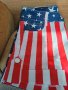 Летни къси дънкови панталони с принт на американското знаме, снимка 4