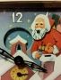 Стар анимиран будилник, настолен часовник, снимка 2