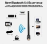 900Mbps WiFi безжична мрежова карта WiFi 6 Bluetooth 5.4 USB адаптер двубандов, снимка 7