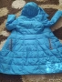 Зимно дълго яке синьо , снимка 2