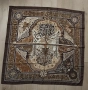 Hermes оригинален копринен шал 90/90 см., снимка 3