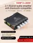 Нов XY-ST21PRO 2.1-канален усилвател клас D с Bluetooth 5.2 мощност 100W+100W+200W субуфер AUX USB, снимка 16
