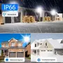 50 W LED външен прожектор IP66 с щепсел супер ярка 3 m кабел – студено бяло, снимка 2