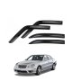 Ветробрани Черни Външни за Мерцедес Mercedes W211 Е класа Предни и Задни Комплект 4 броя