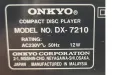 Голям модел! Cd плейър Onkyo dx-7210, снимка 6