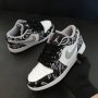 Nike Air Jordan 1 Low Bandana Grafitti Black White Grey Обувки Маратонки Кецове Номер 39 Размер Нови, снимка 8