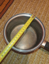 Тиган с медно дъно и мерителна чаша, снимка 11