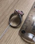 Нов. сребърен пръстен с камък – 925 проба, снимка 7