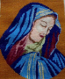 Гоблен Малката Богородица Малката Мадона, снимка 1 - Гоблени - 36167657