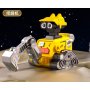 Подвижен робот играчка с дизайн на строителна машина, снимка 4