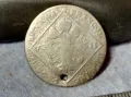 Стара СРЕБЪРНА МОНЕТА 7 КРОЙЦЕРА 1802 ИМПЕРАТОР ФРАНЦ II АВСТРИЯ СВЕЩЕНА РИМСКА ИМПЕРИЯ 26321, снимка 2
