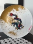 Винтидж чиния с дракон Ed Hardy, снимка 1
