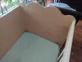 Детско легло кошара матрак 140/70см, снимка 3