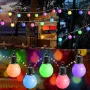 IRISECO 12,5м цветни външни крушки, Водоустойчиви Festoon светлини, 100LED+20 крушки, 12 режима USB, снимка 5
