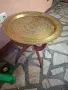 месингов поднос маса, снимка 3