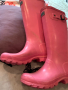 Hunter розови детски гумени ботуши, снимка 2