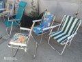 сгъваем алуминиев стол за плаж, шезлонг, туристически стол, снимка 1 - Градински мебели, декорация  - 41620547