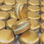Черупки за френски макарони - златни металик - 24 бр., снимка 1 - Други - 41583398