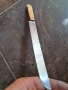 стар нож с чирени от кост, снимка 8