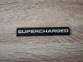 черен Рейндж Роувър Range Rover Supercharged надпис емблема, снимка 1