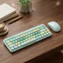 Комплект безжична клавиатура и мишка MOFII Bean, 2.4G - ергономичен дизайн и компактни размери, снимка 1