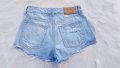 Къси дънкови панталони H&M с висока талия размер S, снимка 4