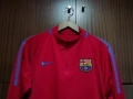 Barcelona Nike 1/4 zip оригинална блуза горнище Барселона , снимка 4