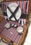Заредена кошница за пикник от плетена върба, снимка 2
