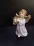 Висок виолетов ангел от висококачествен полирезин, снимка 3