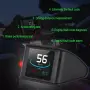 универсален HUD дисплей 2,6 инч OBDII, 8 режима на показване температура на водата, снимка 7