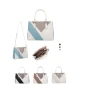 Дамска чанта с геометричен дизайн, снимка 3