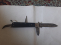 Рядък съветски Руски  сгъваем ловен нож Москва ножче ножка , снимка 7