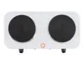 Котлон двоен електрически 2000W бял, снимка 4