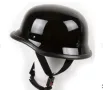 Каска канче за чопър скутер ретро рокер градска каска хитлерка мото, снимка 3