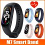 Фитнес гривна M7 Pro, Smart Band M7, Кръвно налягане, Сатурация и сърдечен ритъм,спорт, снимка 4