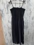 Нова 42 номер дълга спортно елегантна ежедневна черна памучна рокля ластична горна част , снимка 5