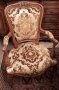 Удобен  ,функционален и изключително красив,трапезен комплект Луи XV -Разтегателна маса + шест стола, снимка 4