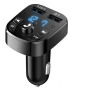 Адаптер, Bluetooth FM трансмитер Зарядно за кола Аудио Двоен USB MP3 плейър за кола , снимка 7