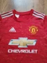 adidas manchester united - юношеска футболна тениска 13-14год.164см., снимка 2