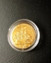 Позлатена средновековна Английска монета в капсула , снимка 3