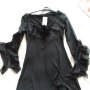  Mалка черна рокля/туника ,НОВА,размер М, снимка 9